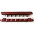 thumbnail image 1 of 6 Pool Cue Rack, Wood Billiard Cue Rack Wall Mounted Pool Cue, 1 of 4