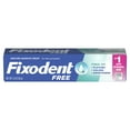 Fixodent Complete Free Denture Adhesive Cream, 2.4 oz
