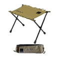 thumbnail image 3 of Taburete de camping ligero y compacto, plegable, para festivales, barbacoas, viajes Caqui, 3 of 8