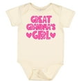 thumbnail image 3 of Inktastic Great Grandma's Girl Granddaughter Girls Baby Bodysuit, 3 of 5