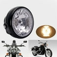 thumbnail image 3 of Faro de Motocicleta Faro de Horquil Dentera 12V 35W para Bobber Sunnimix Faro, 3 of 8