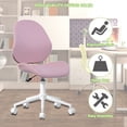 thumbnail image 3 of Geniqua Corp Office Chair, 220 lb. Capacity, Pink, 3 of 8