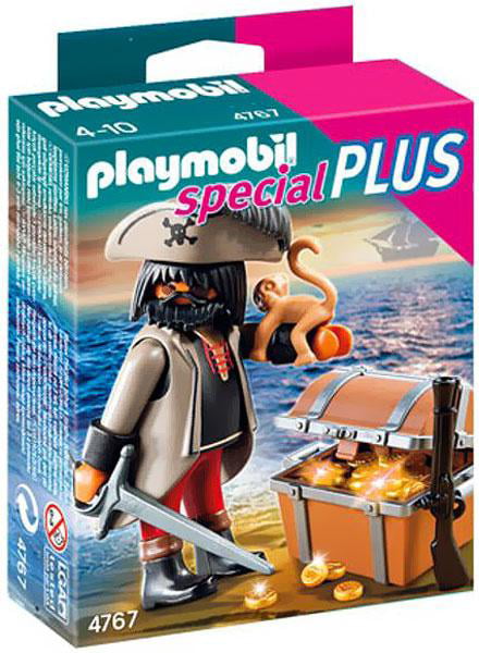 Playmobil Special Plus 9358 Pirate with Treasure Chest Toy 