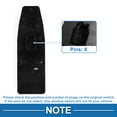 thumbnail image 4 of Interruptor de ventana eléctrica Unique Bargains No.61319362116 Interruptor de control de ventana para BMW X1 2016 xDrive28i 2.0L L4 - Gas Plástico Negro, 4 of 7