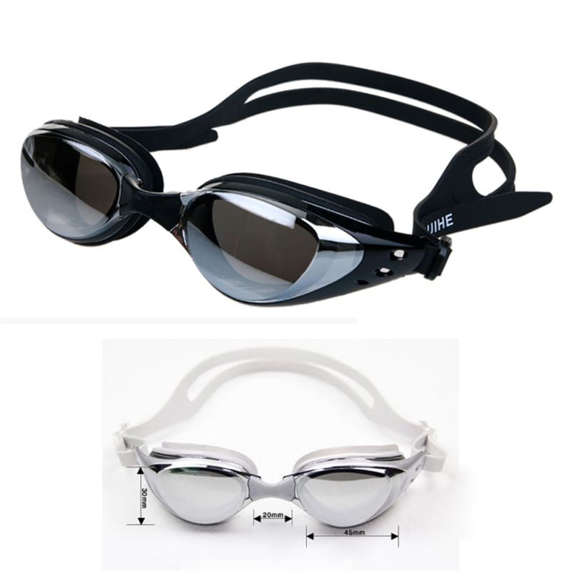 Details about   Swimming Goggles Non-Fogging Adjustable UV Protected Clear Mirrored Adult 1Pc 