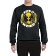 thumbnail image 2 of Wild Bobby Keep It Weird Alien Unisex Crewneck Sweatshirt, 2 of 6