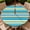 Coastal Stripe, variant on Round Outdoor Tablecloth With Umbrella Hole, Zippered Fitted Tablecloth With Elastic Edge, Waterproof Table Cloth Tablecover For Picnic Party Fits 32"-36" Round Table, Blue Gingham