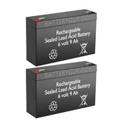 BatteryGuy Ritar RT690 replacement battery - BatteryGuy brand equivalent (Qty of 2)