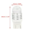 thumbnail image 4 of 2pcs Red 1.12W T20 7440 1 COB  Bulbs 5500K for Backup Reverse Signal Light, 4 of 5