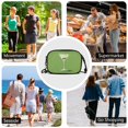 thumbnail image 7 of FORMRS Mini Crossbody Bag for Women Adjustable Rope Shoulder Casual Phone Purse, Green Martini Glass, 7 of 7