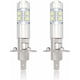 thumbnail image 1 of Juego de 2 bombillas LED H1 para faros delanteros, superbrillantes, 100 W, 2400 LM, luz de circulación diurna, haz de 360°, faros antiniebla, 1 of 5