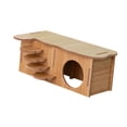 thumbnail image 4 of Casa para hámster con escalera para trepar, escondite multifuncional para hámster, decoración de hábitat. agujero redondo, 4 of 9