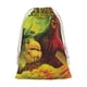 thumbnail image 1 of GODZILLA Bolsa de regalo con cierre de cinta navideño para decoración de Navidad,39cm×30 cm., 1 of 6