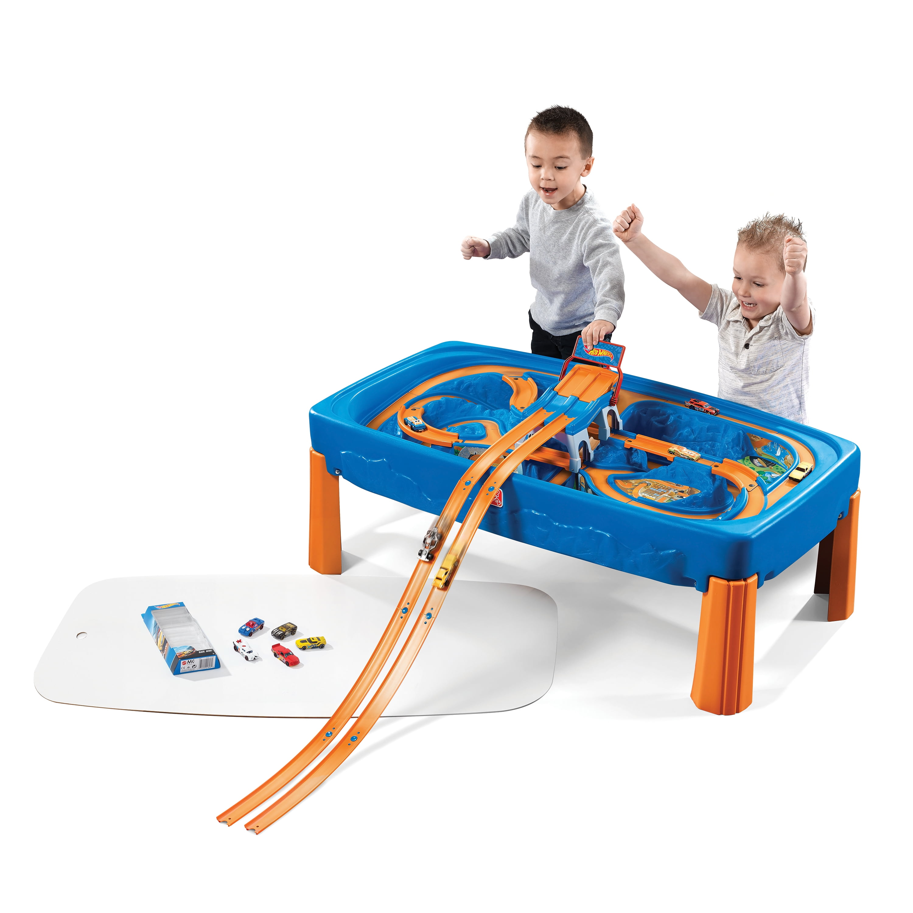 Step2 Children Kids Hot Wheels Car And Race Track Toy Activity Step2 Children Kids Hot Wheels Car And Race Track Toy Activity Play Table