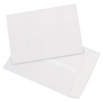7 1/2 x 10 1/2" White "End" Self-Seal Flat Tyvek® Envelopes 100 Per Case