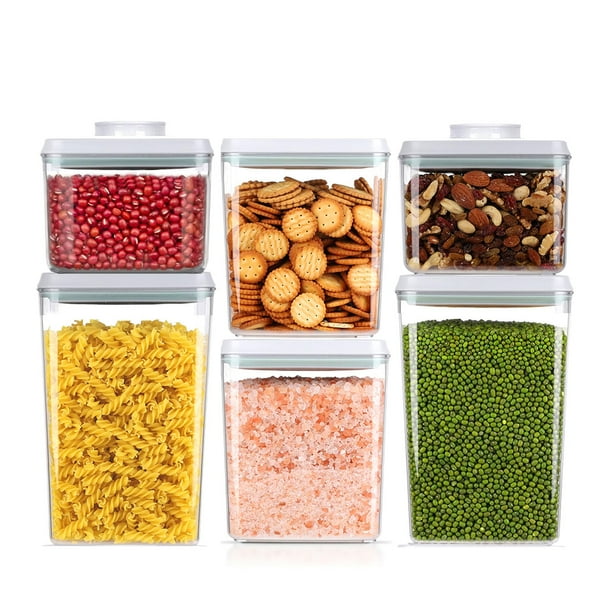 Set de recipientes herméticos Melovom para almacenar alimentos, 6 unidades, sin BPA
