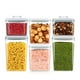 thumbnail image 1 of Set de recipientes herméticos Melovom para almacenar alimentos, 6 unidades, sin BPA, 1 of 8