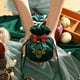 thumbnail image 4 of Bolsa de Regalo de Navidad Bolsa de Terciopelo de Navidad Caja de Dulces de Nochebuena Pantalones de Bolsillo con Solapa de Terciopelo de Frutas, 4 of 6