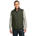 thumbnail image 1 of Port Authority Men's Puffy Vest-Medium-Olive, 1 of 1