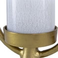 thumbnail image 5 of A&B Home Set of 2 Golden Ring Candleholders with Glass Hurricane, 5 of 5