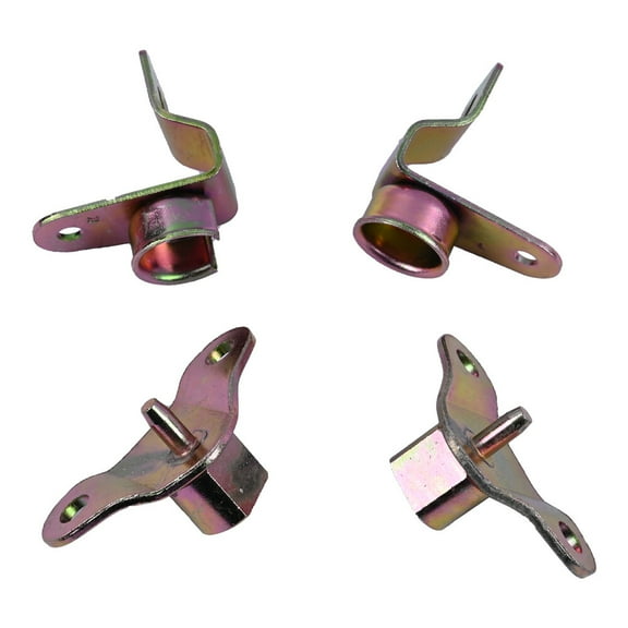 4 Pcs Tailgate Hinge Set LH RH For GMC Sierra Chevy Silverado 1500 2500