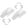 thumbnail image 4 of EZGO 20 Pcs Dental Cheek Retractor, Medium Size, C-shape Mouth Opener Transparent Mouth Lip Opener, 4 of 9