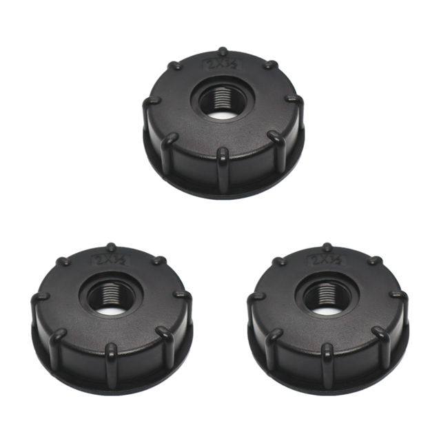 Adaptador de tanque de drenaje Ibc, adaptador de tapa de tanque de agua de plástico (1/2 pulgada), 3 uds. Rojo Verde ER