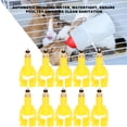 thumbnail image 4 of Automatic Nipple Drinker, 10PCS Poultry Nipple Drinking Fountains,  Long Yellow Pets For Rabbits, 4 of 8