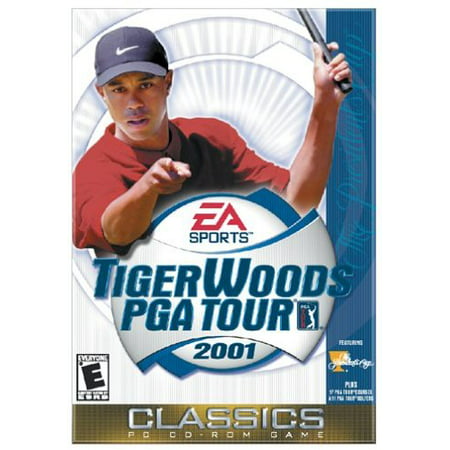 Tiger Woods 2001 - PC, 11 featured PGA players, including Justin Leonard, Mark Calcavecchia, Robert Damron, Brad Faxon, and Stewart Cink By EA