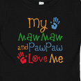thumbnail image 4 of Inktastic Mawmaw and Pawpaw Love Me Boys or Girls Baby T-Shirt, 4 of 5