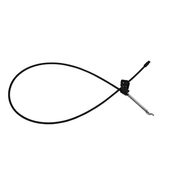 FR Recliner Handle Cable With 3.75" Exposed Wire And 3mm Barrel, Plastic Mounting Bracket Along With 39.75 Of Total Length With An Assist Spring S-tip