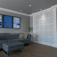 thumbnail image 3 of Ekena Millwork 15 3/8"W x 15 3/8"H x 3/8"T Medium Baytown Decorative Fretwork Wall Panels in Architectural Grade PVC, 3 of 9