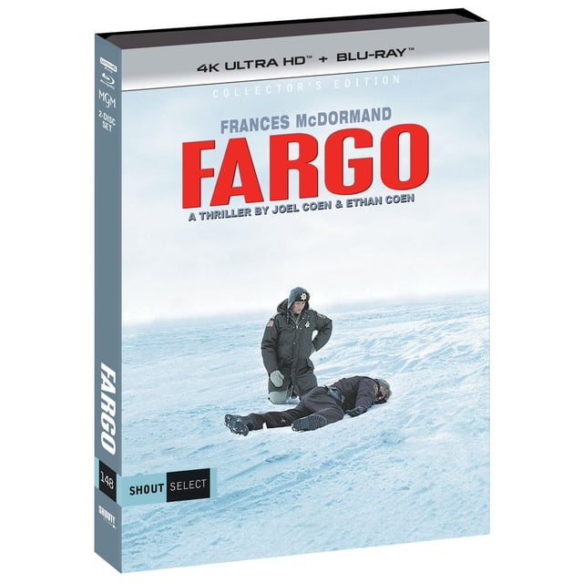 Película Física SHOUT! FACTORY Fargo 1996 Edición de Coleccionista 4K
