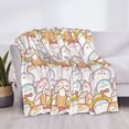 thumbnail image 4 of Throw Blanket for Couch, Cute Cartoon Penguin Super Soft Fuzzy Comfy Warm Throw Blanket, Cuteness Lightweight Cozy Plush Flannel Blanket & Throws for Sofa and Bed All Season, 4 of 5
