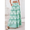 thumbnail image 3 of FreshPretty Women Wide Leg Pants Casual High Waist Floral Palazzo Pants for Women Flowy Trendy Lounge Boho Beach Trousers Pockets, 3 of 8