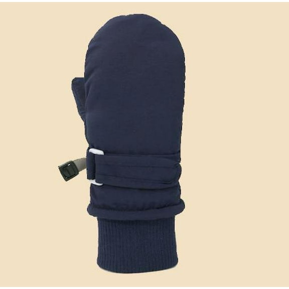 1 Pair Kids Snow Gloves with Anti-Snow Penetration Design, Warm Ski Mittens for Toddlers and Youth