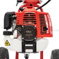 thumbnail image 5 of 2-Stroke 1.25 KW Gasoline Powered Sweeper, Driveway Turf Broom for Snow Cleaning Grit, 5 of 13