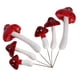 thumbnail image 3 of 6 piezas de hongos artificiales de espuma, mini hongos, estacas, adornos de hongos realistas para terrarios, jardín de hadas, decoración del hogar, color rojo, 3 of 8