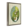 thumbnail image 3 of Stupell Industries Cottage Core Ducks Brown Framed Floater Canvas Wall Art design by Evelyn Coleman, 31 x 25, 3 of 9