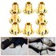 thumbnail image 5 of 8 Uds cubierta protectora de tacón alto tapón de Metal de 15mm accesorios para zapatos DIY redondo dorado, 5 of 8