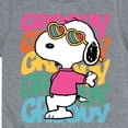 thumbnail image 3 of Peanuts - Groovy Stacked - Toddler And Youth Short Sleeve Graphic T-Shirt, 3 of 6