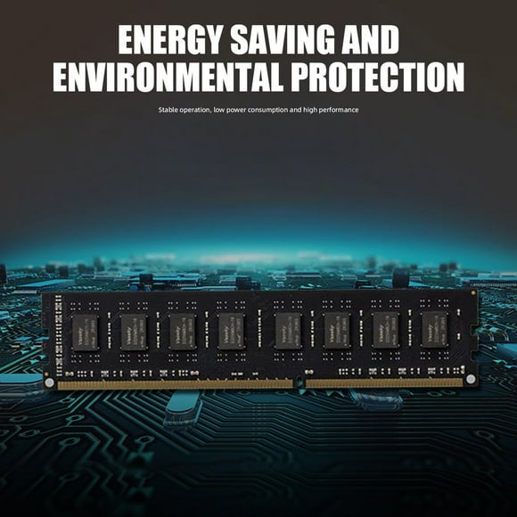 RAM Stick Desktop DDR3 4G Reusable 1600MHz CL19 DIMM Non-ECC Memory Modules Sticks Computer Accessory