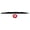 Glossy Black, variant on M Buder 39 Inches / 99 cm Rear Trunk Spoiler Wing Increase Driving Stability Reduce Wind Drag Universal Fit For Cars Glossy Black