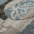 thumbnail image 3 of United Weavers Studio Area Rug 710-00572 Cymbals Grey Bars Circles 1' 11" x 7' 4" Rectangle, 3 of 4