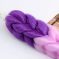 thumbnail image 4 of 3Pcs Exfoliating Bath Sponge Shower Pouf Loofah Back Scrubber Mesh Strap, 4 of 4