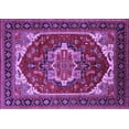 thumbnail image 1 of Ahgly Company Indoor Rectangle Oriental Purple Industrial Area Rugs, 6' x 9', 1 of 4