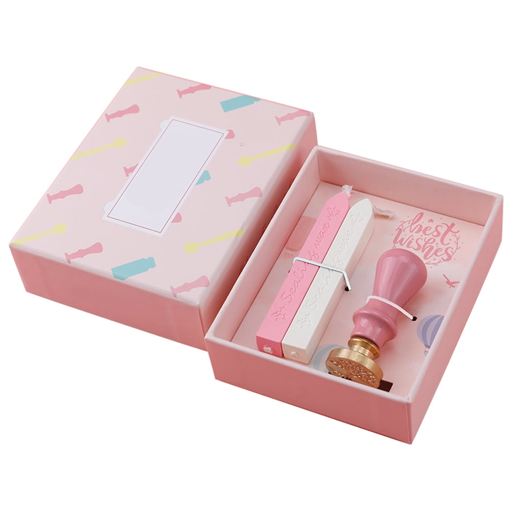 Stamp Seal Sealing Wax kit, Retro Wax Stick + Classic Vintage Seal Wax