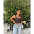 thumbnail image 4 of SURJDE Women's 3 Piece Tank Tops Ribbed Seamless Workout Exercise Shirts Yoga Crop Tops, 4 of 4