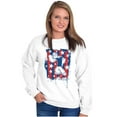 thumbnail image 4 of Patriotic Popeye The Sailor Man Sweatshirt for Men or Women Brisco Brands M, 4 of 6