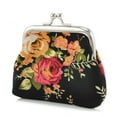 thumbnail image 2 of SPRING PARK Cute Floral Buckle Coin Purses Vintage Pouch Kiss-lock Change Purse Wallets, 2 of 7